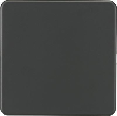 Picture of Screwless 1G Blanking Plate - Anthracite