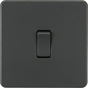 Picture of Screwless 10AX Intermediate Switch - Anthracite