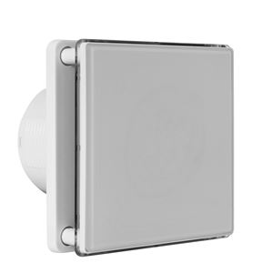 Picture of 4" WHITE GLASS FAN C/W TIMER 35db QUIET RUNNINGAIRMASTER