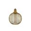 Picture of WIRE MESH EFFECT GLOBE LAMP - GOLD METAL