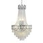 Picture of LOUIS PHILLIPE 6LT CHANDELIER - CHROME METAL & CRYSTAL
