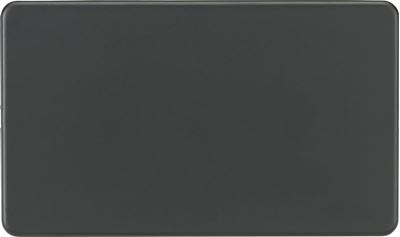 Picture of Screwless 2G Blanking Plate - Anthracite