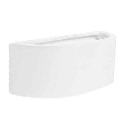 Picture of PLANTER WHITE GLAZE WALL LIGHT - PAINT ME