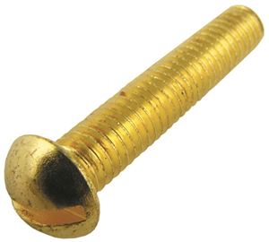 Picture of 2BA 50MM BRASS ROUND HEAD SCREW