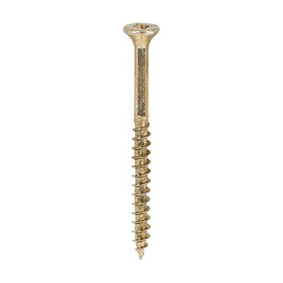 Picture of Velocity Premium Multi-Use Screws - PZ - Double Countersunk - Yellow 4.0 x 50