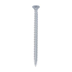 Picture of C2 Exterior Strong-Fix - PZ - Double Countersunk with Ribs - Twin-Cut - Silver 4.0 x 70
