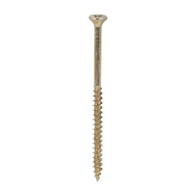 Picture of Velocity Premium Multi-Use Screws - PZ - Double Countersunk - Yellow 4.0 x 70