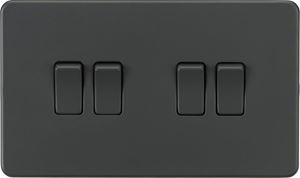 Picture of 10AX 4G 2-way Switch - Anthracite