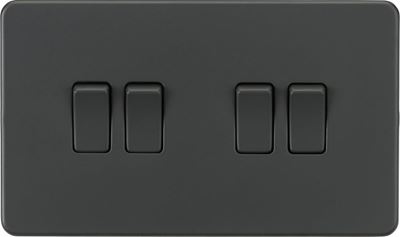 Picture of 10AX 4G 2-way Switch - Anthracite
