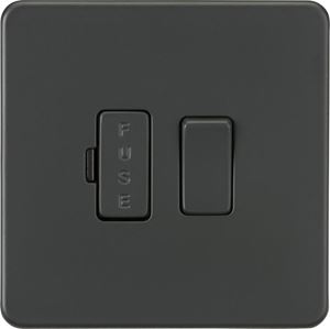 Picture of 13A Switched Fused Spur Unit - Anthracite