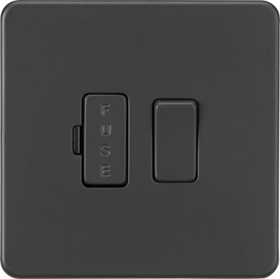 Picture of 13A Switched Fused Spur Unit - Anthracite
