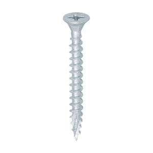 Picture of 5x50 C2 Exterior Strong-Fix - PZ - Double Countersunk with Ribs - Twin-Cut - Silver