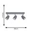 Picture of BENTON 3 BAR IP44 BATHROOM FITTINGMATTE GREYSUN