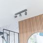 Picture of BENTON 3 BAR IP44 BATHROOM FITTINGMATTE GREYSUN